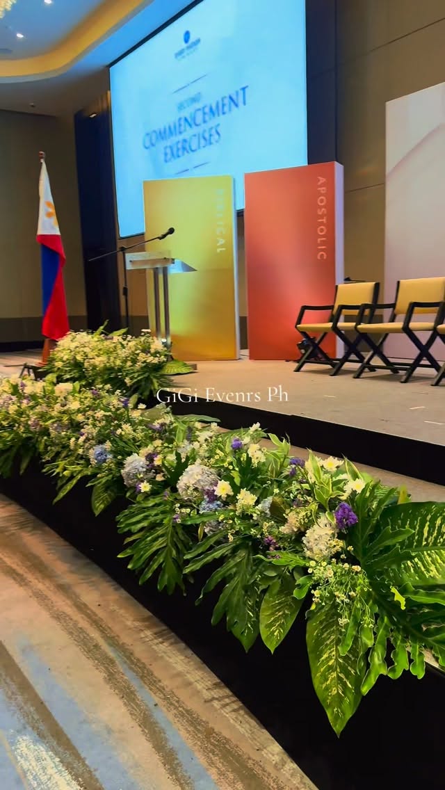 Corporate event styling by GiGi Events Ph